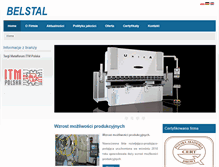 Tablet Screenshot of belstal.pl